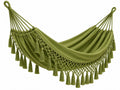 Amaca Tessuto Decorativa - Verde Intrecciato Outdoor