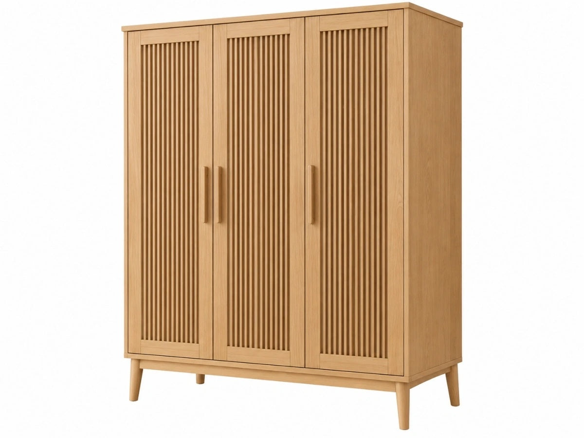 Armadio a Tre Ante in Legno - Stile Moderno