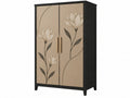 Armadio a Due Ante - Legno Decorato - Moderno