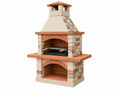 Barbecue in Muratura Pietra/Laterizio - Stile Rustico