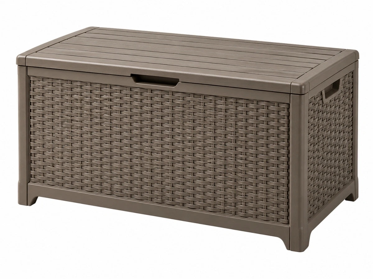 Cassapanca in Plastica - Contenitore Esterno 110x55x60cm